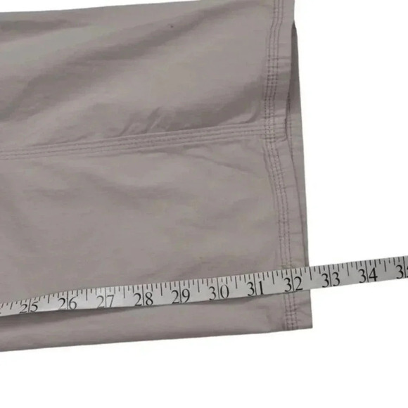 NWT Garage Cargo Pant Cleo Beige Wide Leg Cotton Relaxed Fit Size 0 - Picture 14 of 14